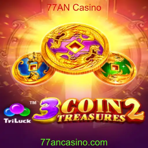 Descubra o fascinante mundo de 3CoinTreasures2 no 77AN Casino